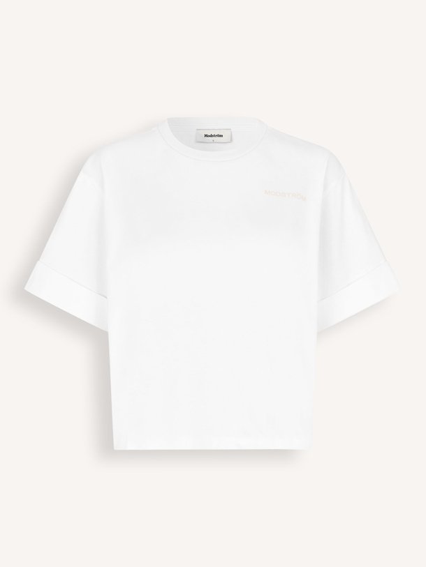 Ontdek de Pataya organic cotton T-shirt van Modstrom in de kleur Wit bij Orangebag. Op werkdagen voor 21:45 besteld, morgen in huis.