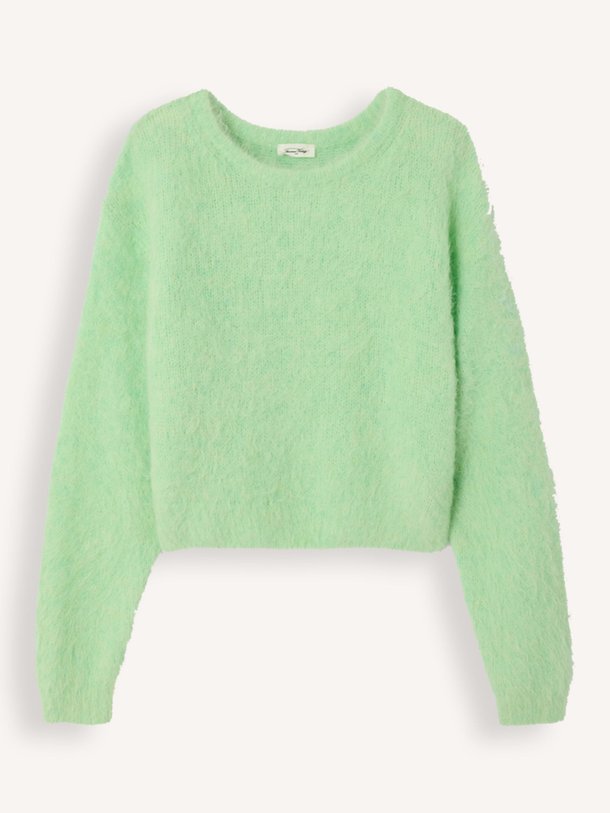 Ontdek de Niby alpacamix super soft trui van American Vintage in de kleur Mintgroen bij Orangebag. Op werkdagen voor 21:45 besteld, morgen in huis.