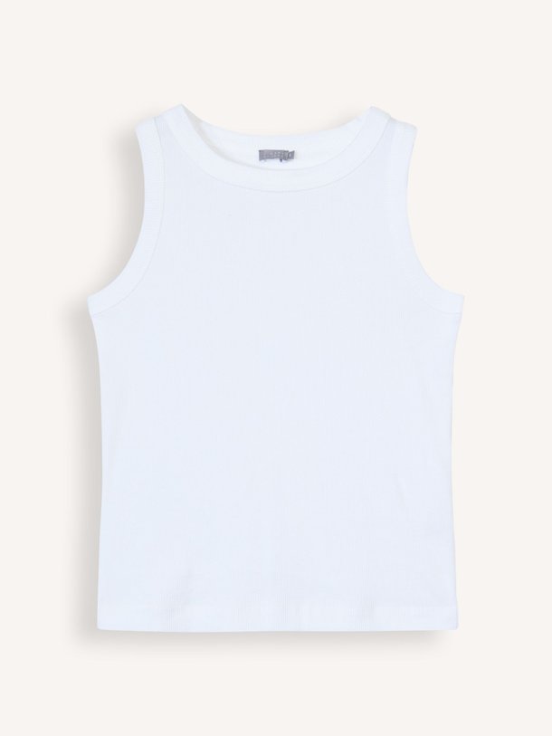 Ontdek de Katoenen rib tanktop van No Man's Land in de kleur Wit bij Orangebag. Op werkdagen voor 21:45 besteld, morgen in huis.