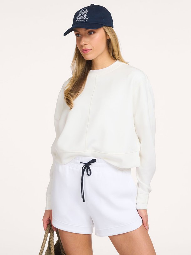 Ontdek de Tasmin modalmix sweater van Varley in de kleur Off-white bij Orangebag. Op werkdagen voor 21:45 besteld, morgen in huis.