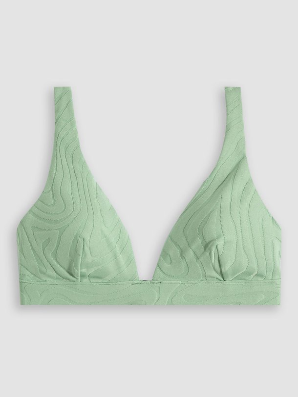 Ontdek de SecondWave Longline Tri van Seafolly in de kleur lichtgroen bij Orangebag. Op werkdagen voor 21:45 besteld, morgen in huis.