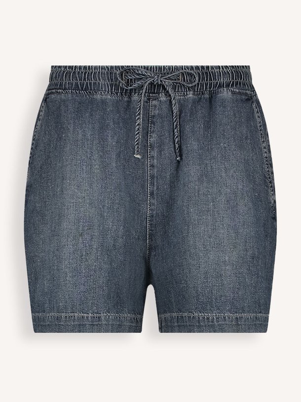 Ontdek de Denim short van Summum in de kleur donkerblauw bij Orangebag. Op werkdagen voor 21:45 besteld, morgen in huis.