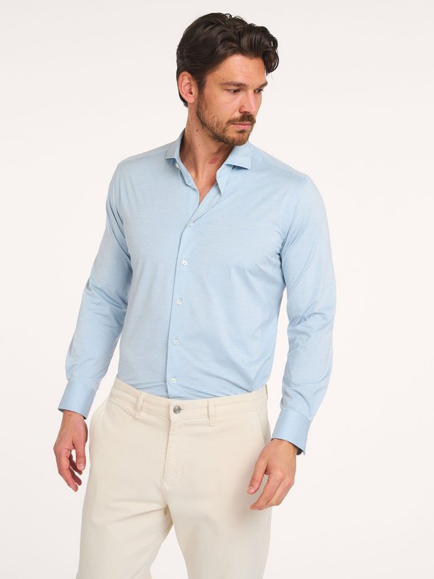 Ontdek de Actice shirt travel jersey overhemd van Xacus in de kleur Lichtblauw bij Orangebag. Op werkdagen voor 21:45 besteld, morgen in huis.