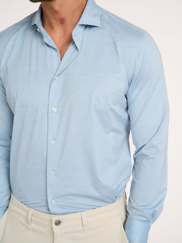 Ontdek de Actice shirt travel jersey overhemd van Xacus in de kleur Lichtblauw bij Orangebag. Op werkdagen voor 21:45 besteld, morgen in huis.