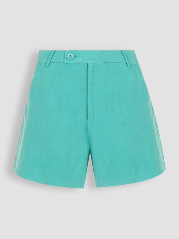 Ontdek de Patrice viscose/linnenmix short van Freebird in de kleur turquoise bij Orangebag. Op werkdagen voor 21:45 besteld, morgen in huis.