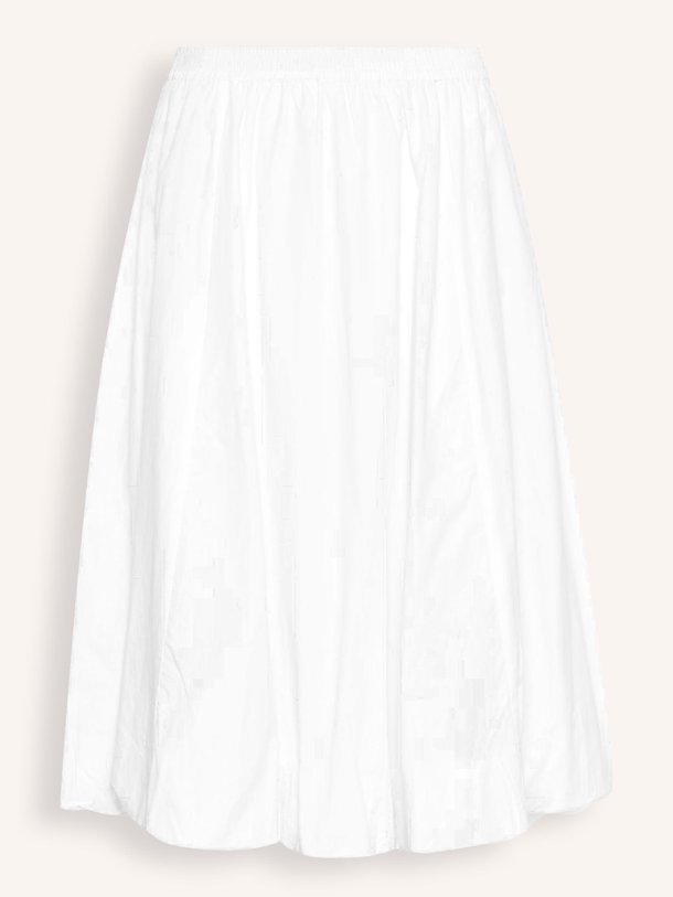 Ontdek de Sunna katoenen poplin balloon rok van My Essential Wardrobe in de kleur wit bij Orangebag. Op werkdagen voor 21:45 besteld, morgen in huis.