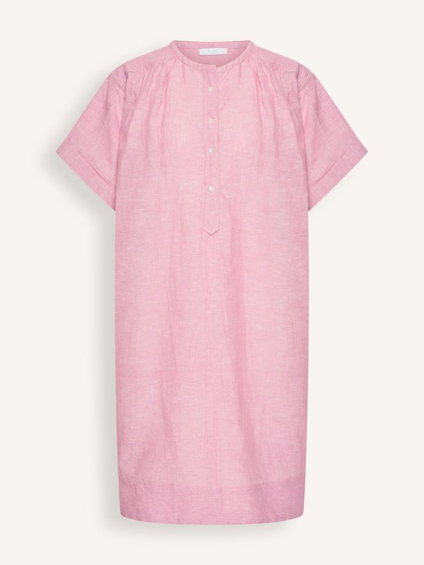 Ontdek de Amber linnen jurk van By-Bar in de kleur Roze bij Orangebag. Op werkdagen voor 21:45 besteld, morgen in huis.