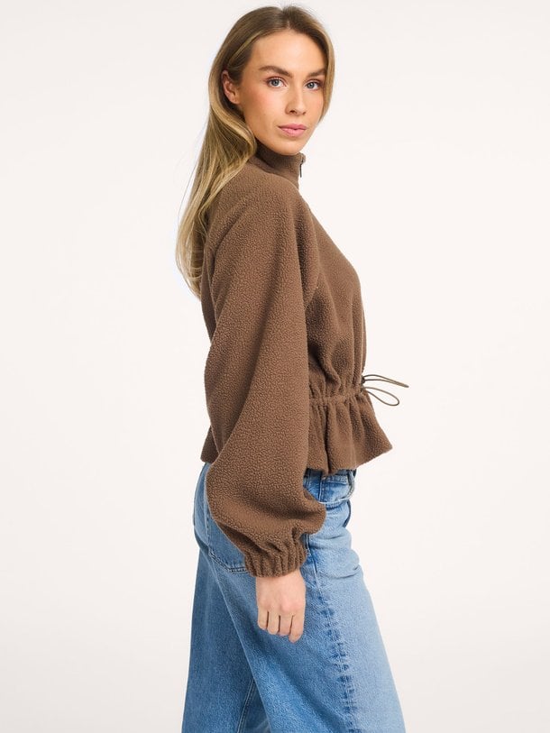 Modstrom Badra geweven teddy vest - Bruin Ontdek de Badra geweven teddy vest van Modstrom in de kleur Bruin bij Orangebag. Op werkdagen voor 21:45 besteld, morgen in huis.