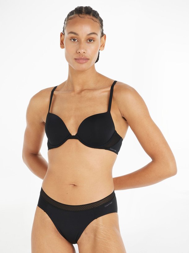 Ontdek de Jersey slip met kant van Calvin Klein in de kleur zwart bij Orangebag. Op werkdagen voor 21:45 besteld, morgen in huis.