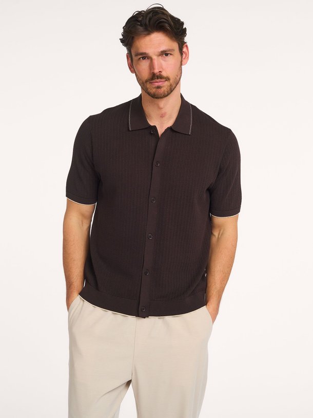 Ontdek de Nalo katoenen polo van NN.07 in de kleur Donkerbruin bij Orangebag. Op werkdagen voor 21:45 besteld, morgen in huis.