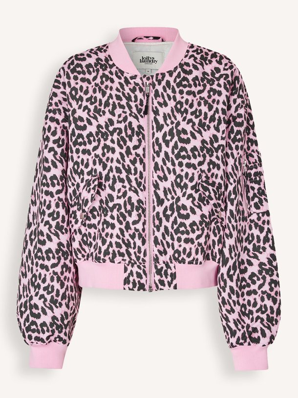 Ontdek de Liw geweven bomberjack met print van Lollys Laundry in de kleur Roze bij Orangebag. Op werkdagen voor 21:45 besteld, morgen in huis.