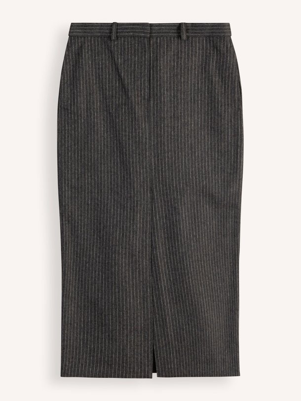 Ontdek de Abiss wolmix rok met krijtstreep van ba-sh in de kleur antraciet bij Orangebag. Op werkdagen voor 21:45 besteld, morgen in huis.