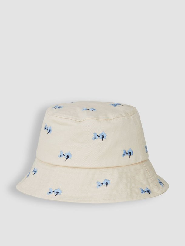 Ontdek de Floana katoenen bucket hat met borduursel van Becksondergaard in de kleur ecru bij Orangebag. Op werkdagen voor 21:45 besteld, morgen in huis.