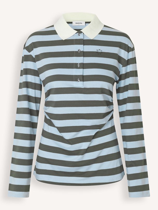 Ontdek de Stetson katoenen gestreepte polo top van Modstrom in de kleur Donkergroen bij Orangebag. Op werkdagen voor 21:45 besteld, morgen in huis.