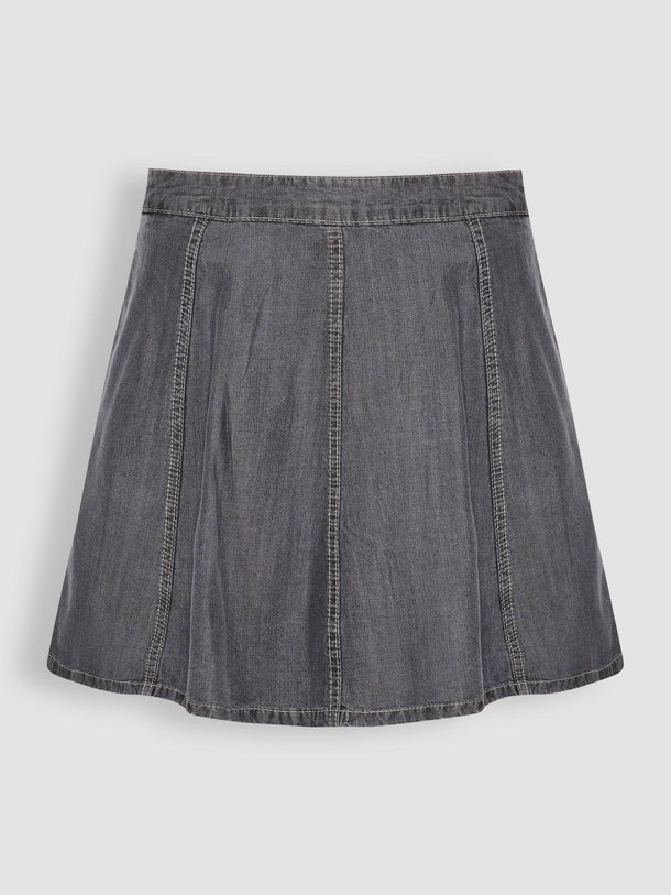 Ontdek de Nelly lyocell rok van My Essential Wardrobe in de kleur grijs bij Orangebag. Op werkdagen voor 21:45 besteld, morgen in huis.