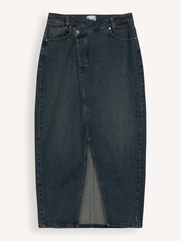 Ontdek de Dalvi maxi denim rok van My Essential Wardrobe in de kleur blauw bij Orangebag. Op werkdagen voor 21:45 besteld, morgen in huis.