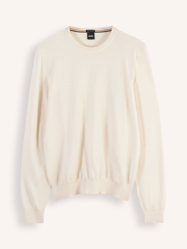 Boss Botto - Wollen Trui - Off-White Ontdek de Botto wollen trui van Boss in de kleur off-white bij Orangebag. Op werkdagen voor 21:45 besteld, morgen in huis.