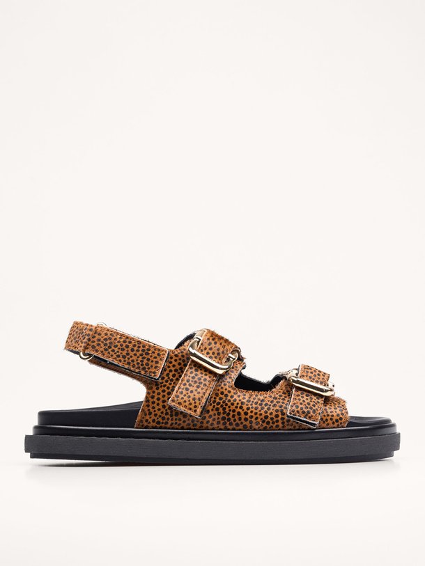 Ontdek de Harper lederen sandalen met ponyhair van Alohas in de kleur cognac bij Orangebag. Op werkdagen voor 21:45 besteld, morgen in huis.