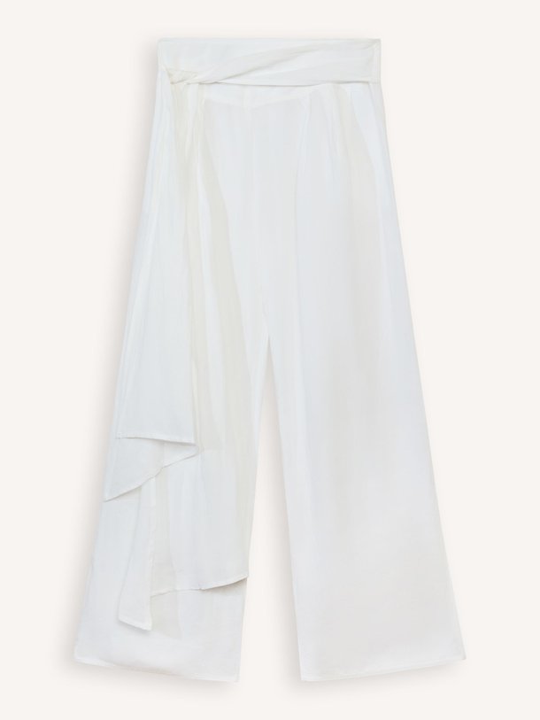 Ontdek de Sage viscose/linnenmix broek van Lois in de kleur wit bij Orangebag. Op werkdagen voor 21:45 besteld, morgen in huis.