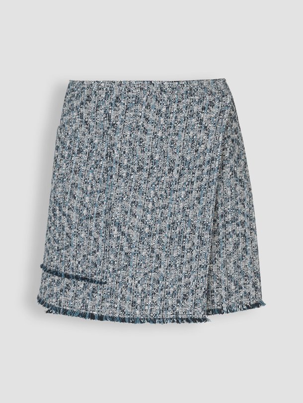 Ontdek de Salinez katoenmix gemêleerde tweed rok van Samsoe Samsoe in de kleur blauw bij Orangebag. Op werkdagen voor 21:45 besteld, morgen in huis.