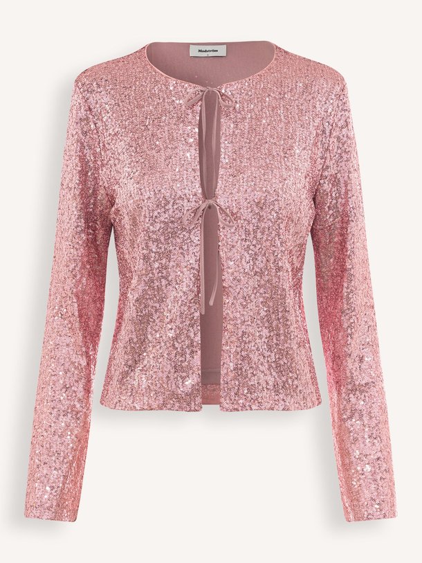 Ontdek de Mulan geweven pailletten top van Modstrom in de kleur roze bij Orangebag. Op werkdagen voor 21:45 besteld, morgen in huis.
