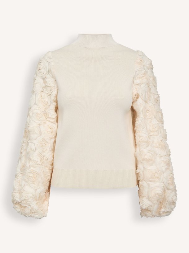 Ontdek de Mercia viscosemix rib trui van Co'Couture in de kleur Ecru bij Orangebag. Op werkdagen voor 21:45 besteld, morgen in huis.