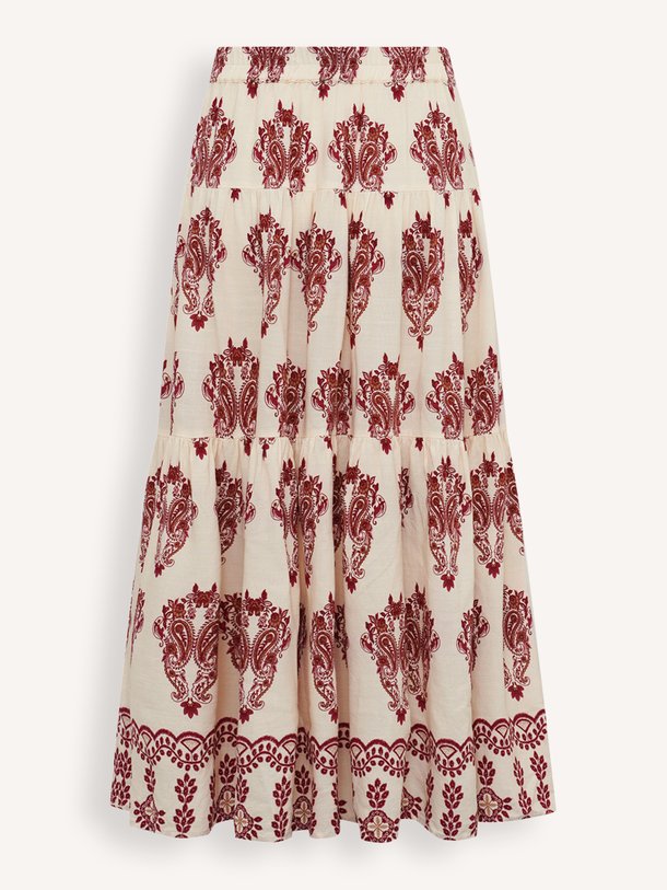 Ontdek de SunsetLL Maxi Skirt van Lollys Laundry bij Orangebag. Op werkdagen voor 21:45 besteld, morgen in huis.