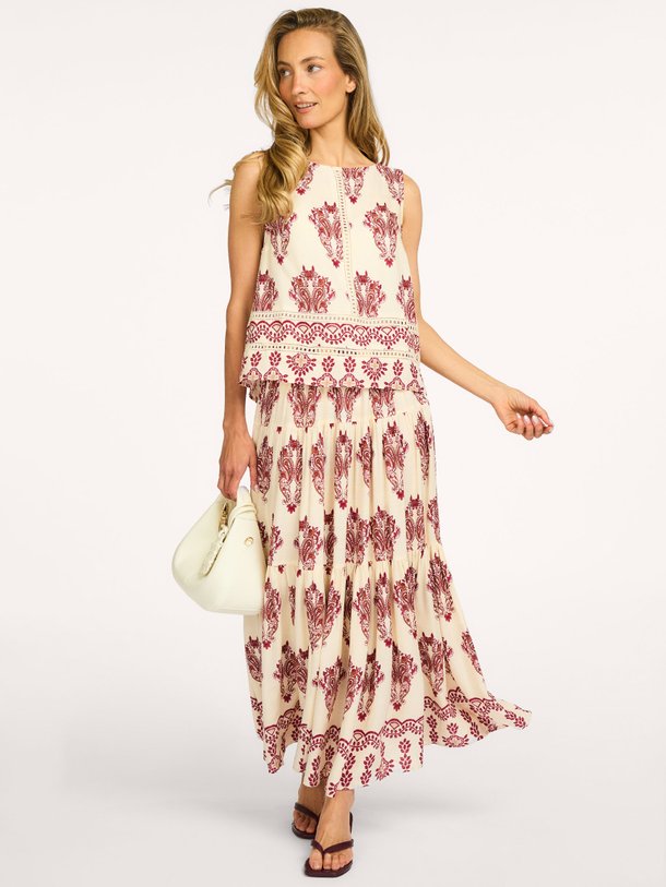 Lollys Laundry Sunsetll Maxi Skirt Ontdek de SunsetLL Maxi Skirt van Lollys Laundry bij Orangebag. Op werkdagen voor 21:45 besteld, morgen in huis.