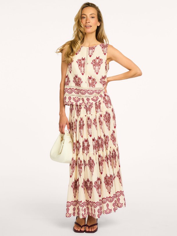 Lollys Laundry Sunsetll Maxi Skirt Ontdek de SunsetLL Maxi Skirt van Lollys Laundry bij Orangebag. Op werkdagen voor 21:45 besteld, morgen in huis.