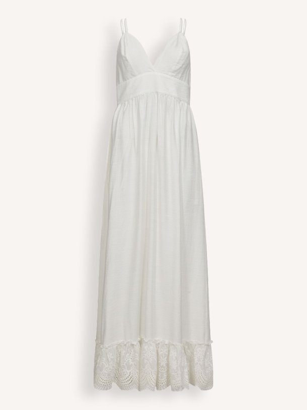 Ontdek de Hera viscosemix maxi jurk van Co'Couture in de kleur off-white bij Orangebag. Op werkdagen voor 21:45 besteld, morgen in huis.