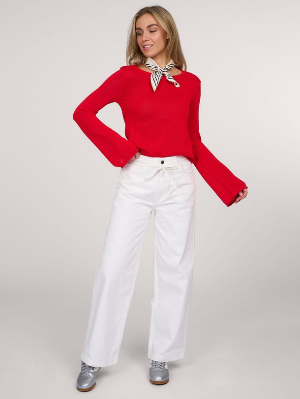 Ontdek de Isolde high waist wide leg stretch jeans van Modstrom in de kleur off-white bij Orangebag. Op werkdagen voor 21:45 besteld, morgen in huis.