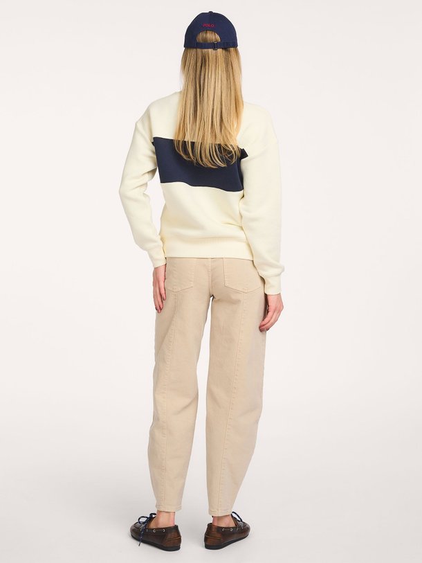 Ontdek de High waist barrel fit stretch jeans van Yaya in de kleur Beige bij Orangebag. Op werkdagen voor 21:45 besteld, morgen in huis.