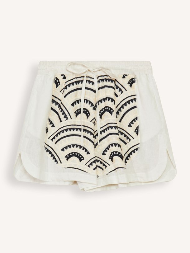 Ontdek de Linnen/katoenmix short van Greek Archaic Kori in de kleur wit bij Orangebag. Op werkdagen voor 21:45 besteld, morgen in huis.
