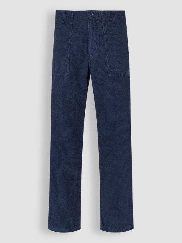 Ontdek de Jay katoenen ribcord broek van Mads Norgaard Men in de kleur donkerblauw bij Orangebag. Op werkdagen voor 21:45 besteld, morgen in huis.
