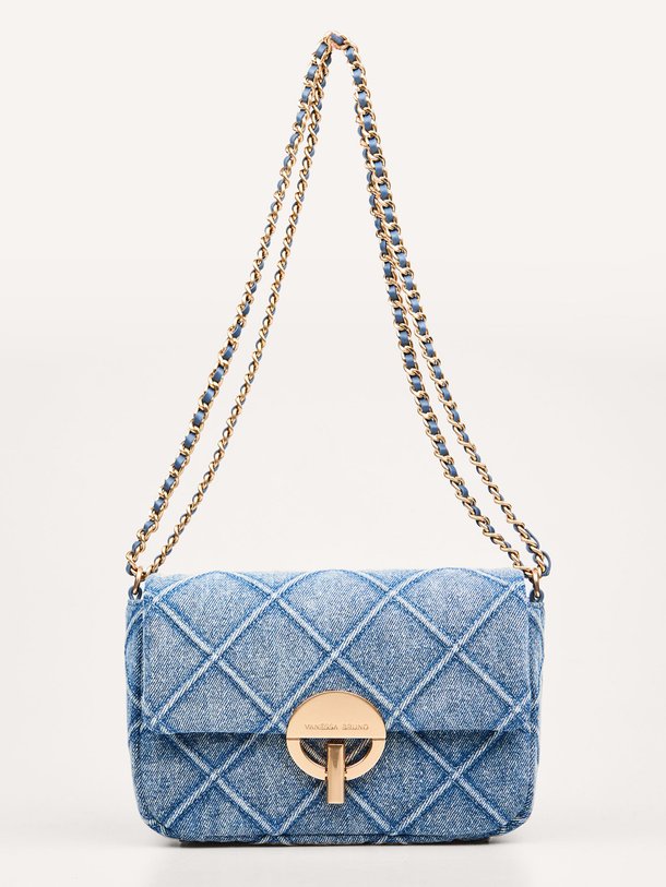 Ontdek de Moon Moyen katoenen schouder-/handtas van Vanessa Bruno in de kleur Blauw bij Orangebag. Op werkdagen voor 21:45 besteld, morgen in huis.