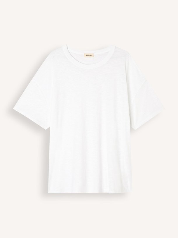 Ontdek de Jacksonville katoen/viscosemix slub T-shirt van American Vintage in de kleur wit bij Orangebag. Op werkdagen voor 21:45 besteld, morgen in huis.