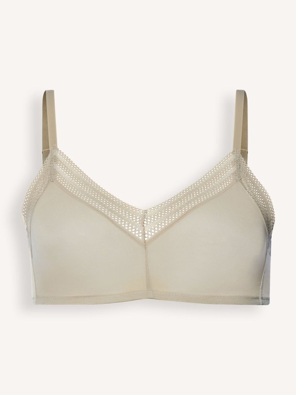 Ontdek de Orea soft cup mesh beha van Hanro in de kleur Beige bij Orangebag. Op werkdagen voor 21:45 besteld, morgen in huis.