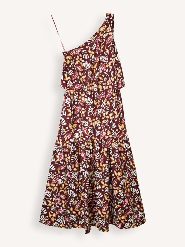 Ontdek de Cora katoenen maxi jurk van Vanessa Bruno in de kleur Donkerbruin bij Orangebag. Op werkdagen voor 21:45 besteld, morgen in huis.