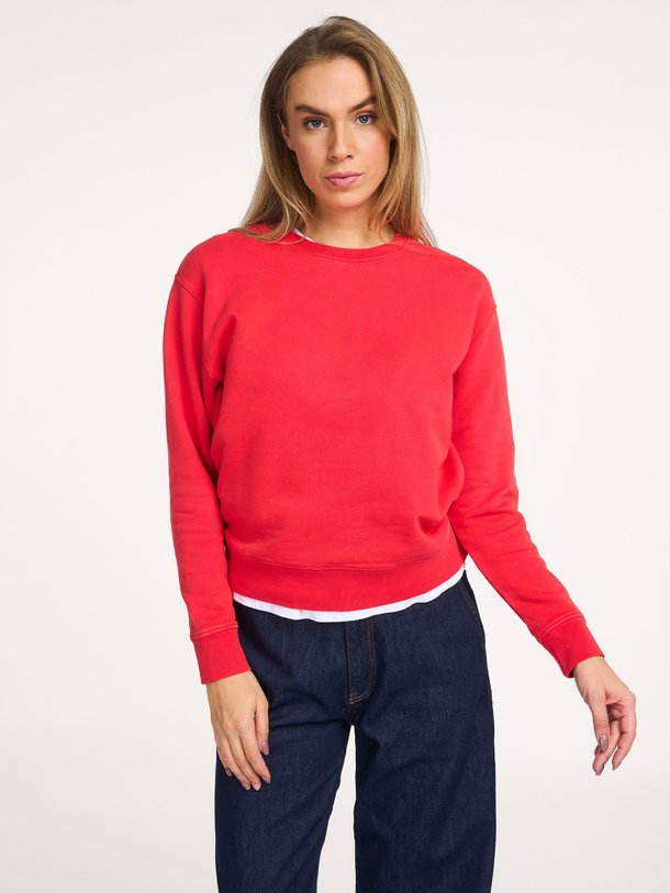 Ontdek de Organic cotton sweater van Colorful Standard in de kleur rood bij Orangebag. Op werkdagen voor 21:45 besteld, morgen in huis.