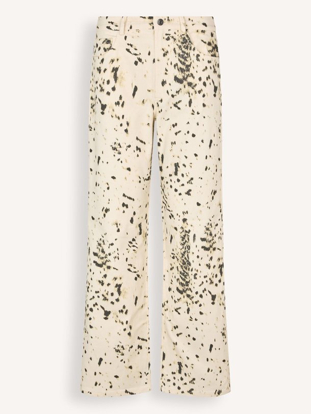 Ontdek de Uliana high waist loose fit jeans met print van Modstrom in de kleur Crème bij Orangebag. Op werkdagen voor 21:45 besteld, morgen in huis.