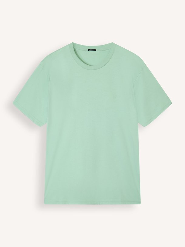 Ontdek de Scissor katoenmix T-shirt van Denham in de kleur Groen bij Orangebag. Op werkdagen voor 21:45 besteld, morgen in huis.