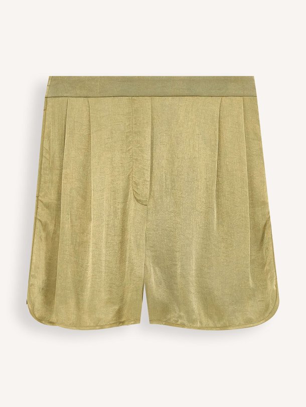 Ontdek de Swael viscose glanzende short van Bellerose in de kleur groen bij Orangebag. Op werkdagen voor 21:45 besteld, morgen in huis.