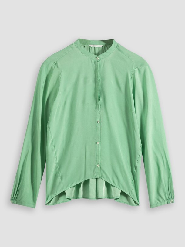 Ontdek de Harmonia cupro/viscosemix blouse van Humanoid in de kleur mintgroen bij Orangebag. Op werkdagen voor 21:45 besteld, morgen in huis.