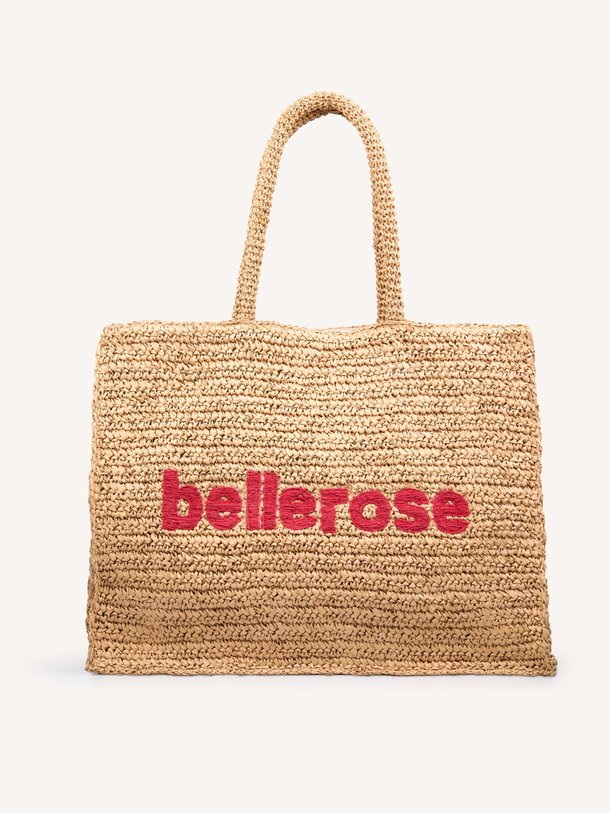 Ontdek de Itop gevlochten logo shopper van Bellerose in de kleur zand bij Orangebag. Op werkdagen voor 21:45 besteld, morgen in huis.