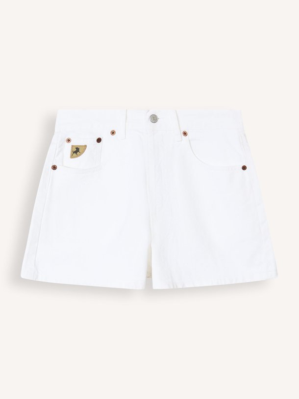 Ontdek de Sandra denim short van Lois in de kleur Wit bij Orangebag. Op werkdagen voor 21:45 besteld, morgen in huis.