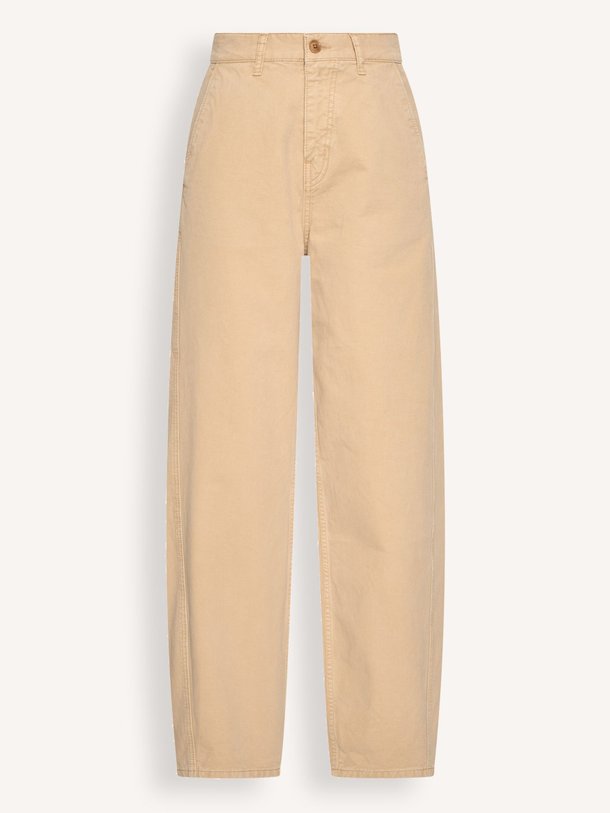 Ontdek de Barth organic cotton barrel fit broek van By-Bar in de kleur Beige bij Orangebag. Op werkdagen voor 21:45 besteld, morgen in huis.