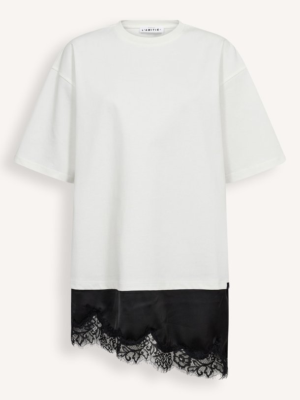 Ontdek de Loose Mix Lingerie Tee van Haute L'Amitié bij Orangebag. Op werkdagen voor 21:45 besteld, morgen in huis.
