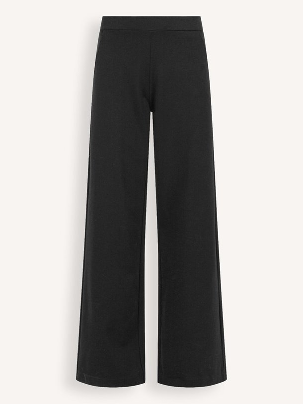 Ontdek de Flora rayonmix stretch wide leg broek van Knit-ted in de kleur zwart bij Orangebag. Op werkdagen voor 21:45 besteld, morgen in huis.
