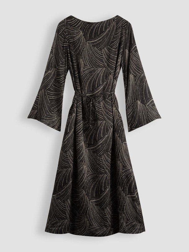 Ontdek de Viscose maxi jurk met print van Summum in de kleur zwart bij Orangebag. Op werkdagen voor 21:45 besteld, morgen in huis.