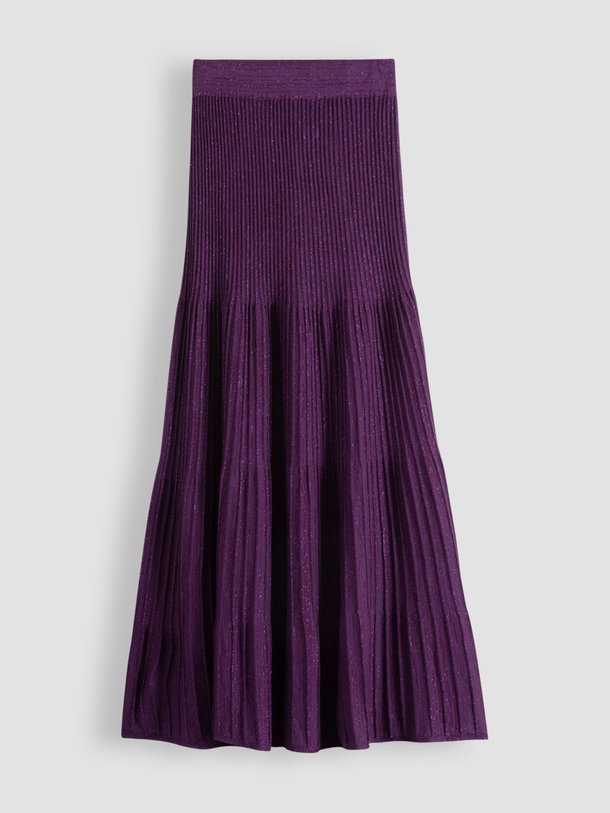 Ontdek de Cami Luz viscosemix maxi rok met lurex van Sessun in de kleur paars bij Orangebag. Op werkdagen voor 21:45 besteld, morgen in huis.